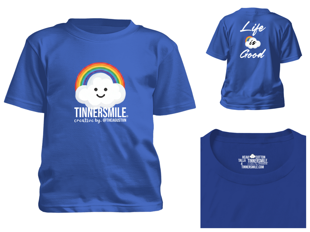 Polera Polo Niño/Niña cuello redondo manga corta.