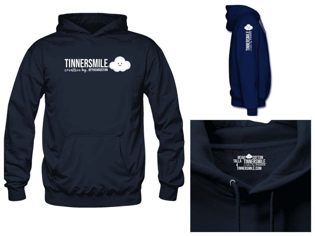 Polerón tipo Canguro hombre TINNERSMILE®