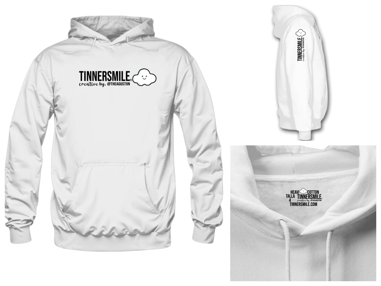 Polerón tipo Canguro hombre TINNERSMILE®