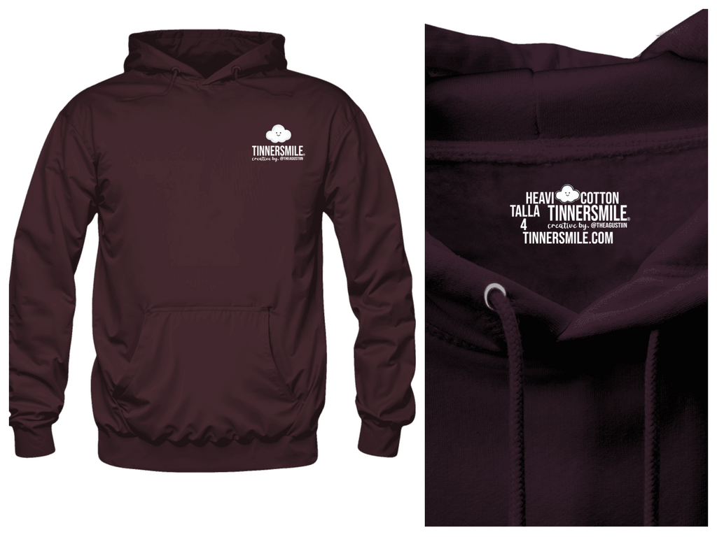 Polerón tipo Canguro mujer TINNERSMILE®