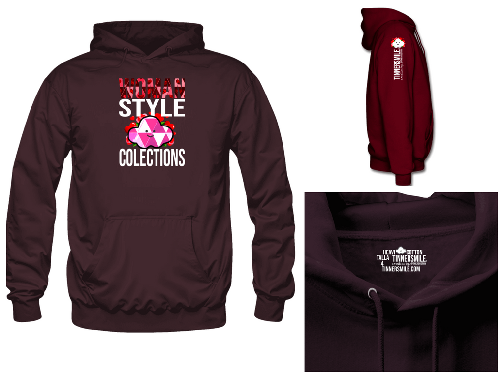 Polerón tipo Canguro mujer TINNERSMILE®