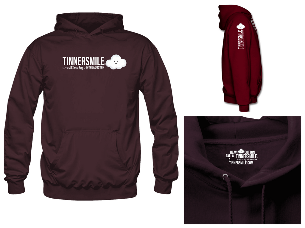 Polerón tipo Canguro hombre TINNERSMILE®