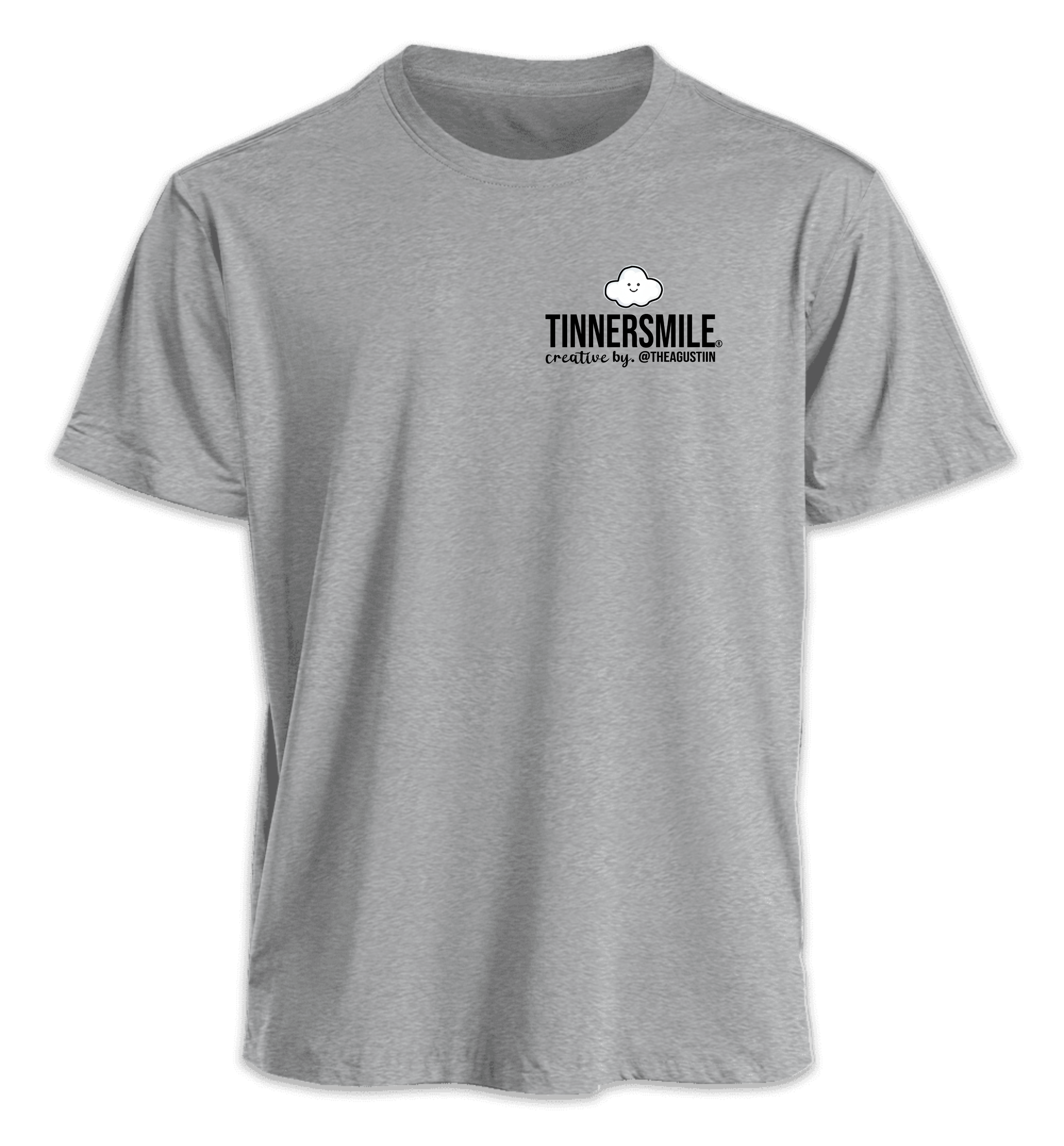 Polera Polo cuello redondo manga corta unisex.