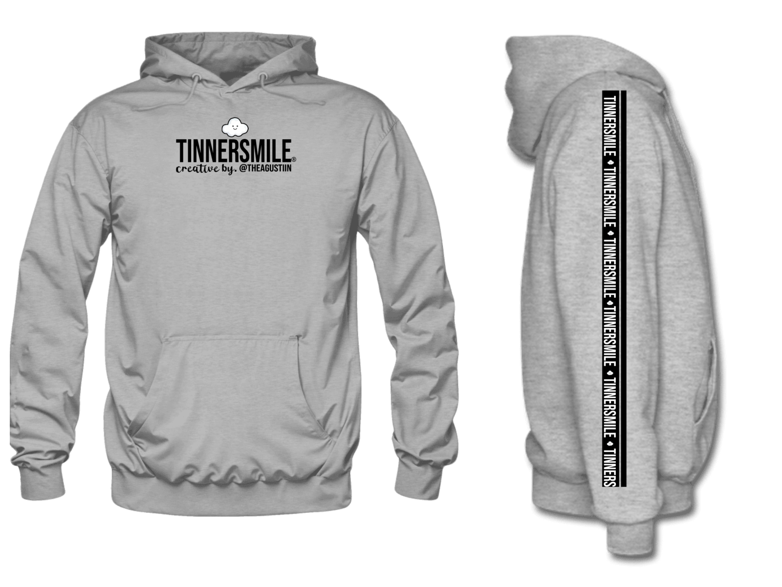 Polerón tipo Canguro hombre TINNERSMILE®