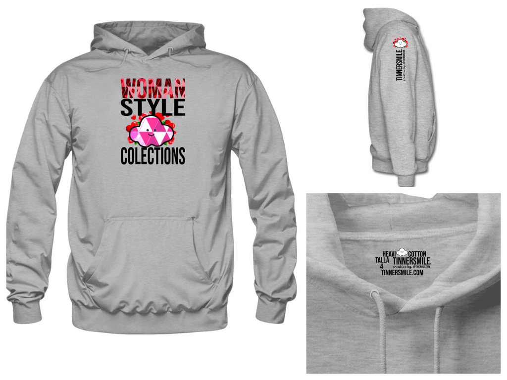 Polerón tipo Canguro mujer TINNERSMILE®