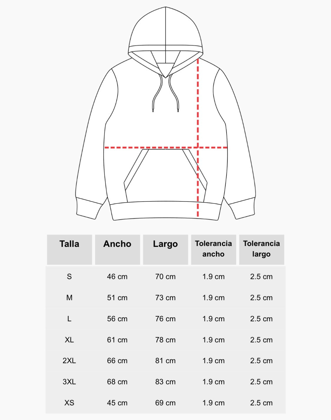Polerón tipo Canguro mujer TINNERSMILE®