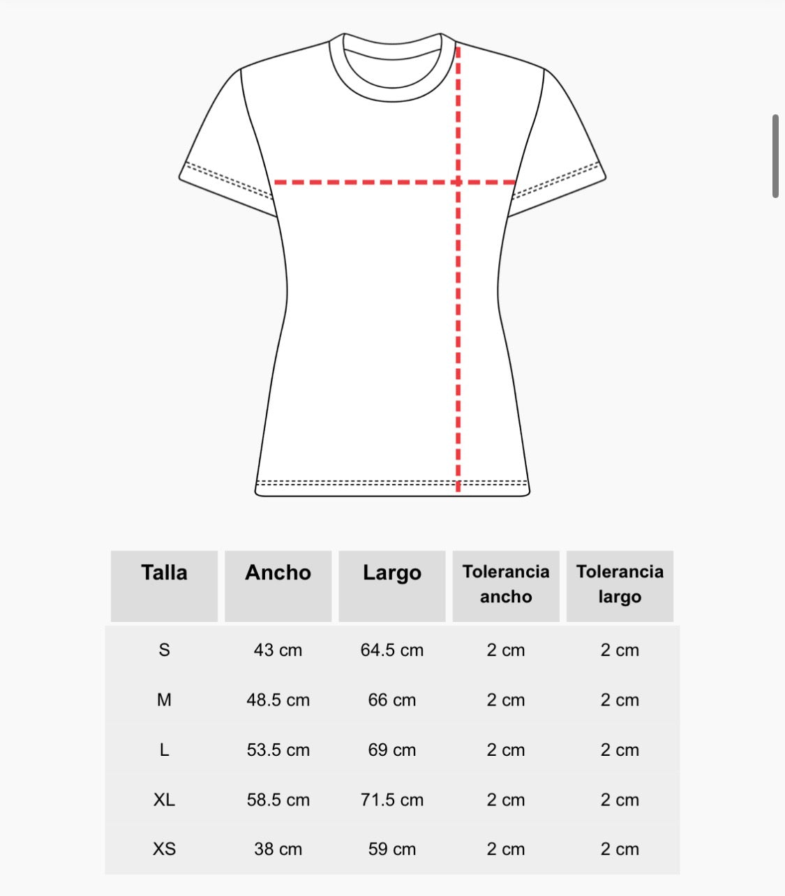 Polera Polo Mujer cuello redondo manga corta.