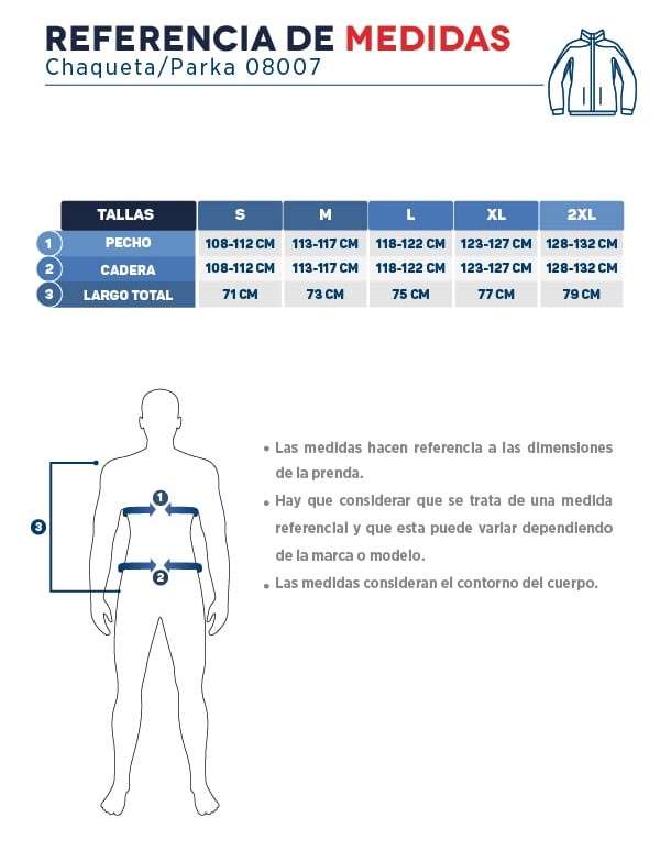 Parka Pangue Softshell Outwork Manga Larga Hombre.
