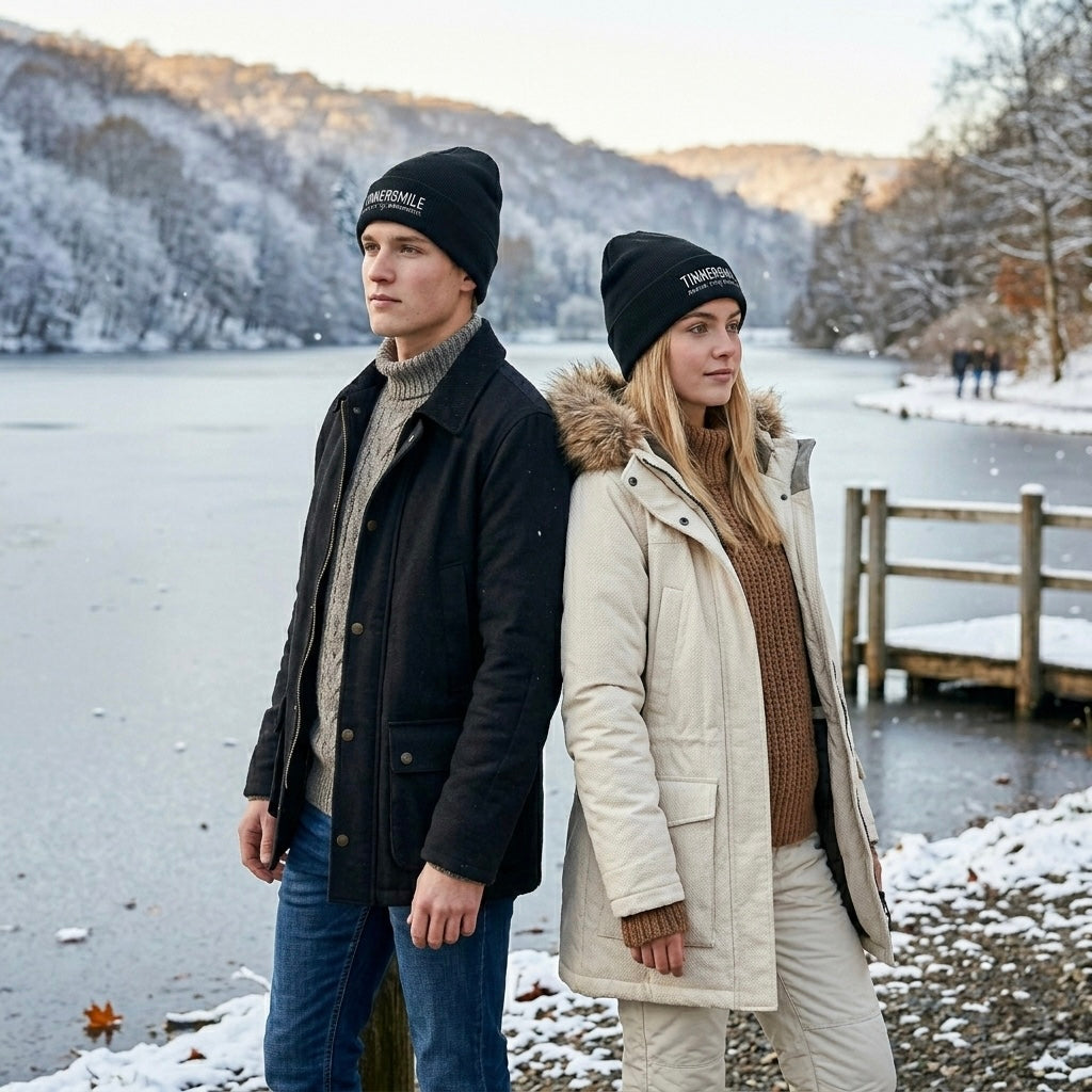 Gorro Poliester negro TINNERSMILE®