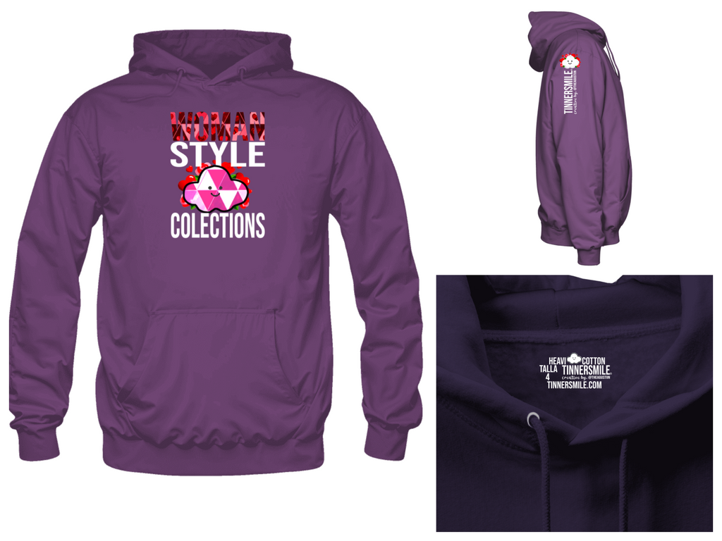 Polerón tipo Canguro mujer TINNERSMILE®