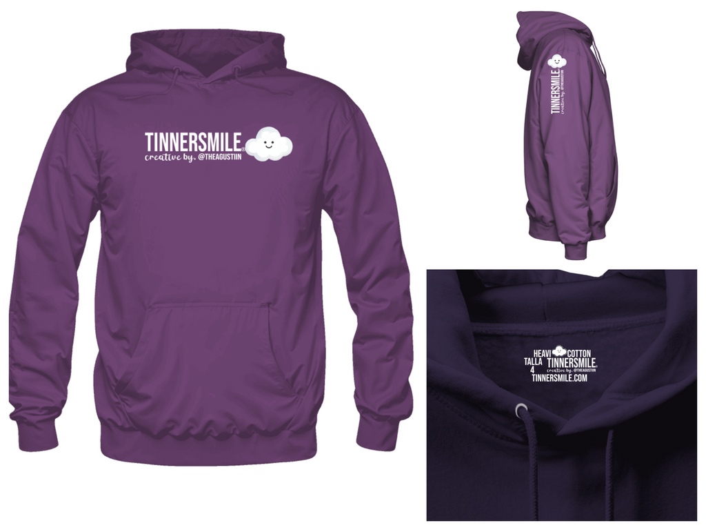 Polerón tipo Canguro hombre TINNERSMILE®