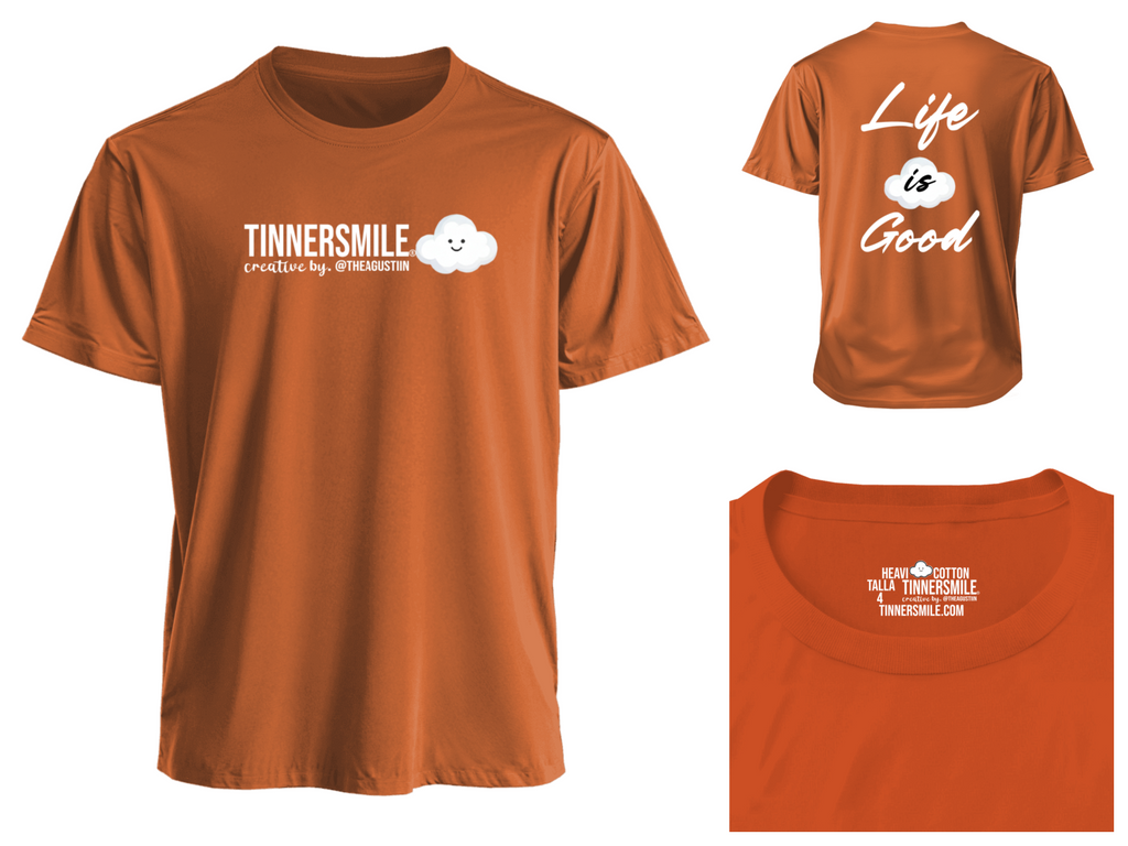 Polera Polo cuello redondo manga corta unisex.