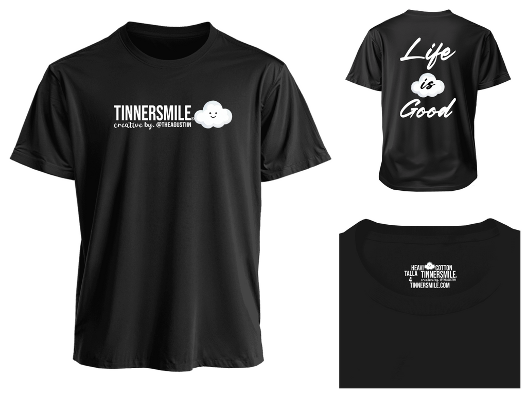 Polera Polo cuello redondo manga corta unisex.