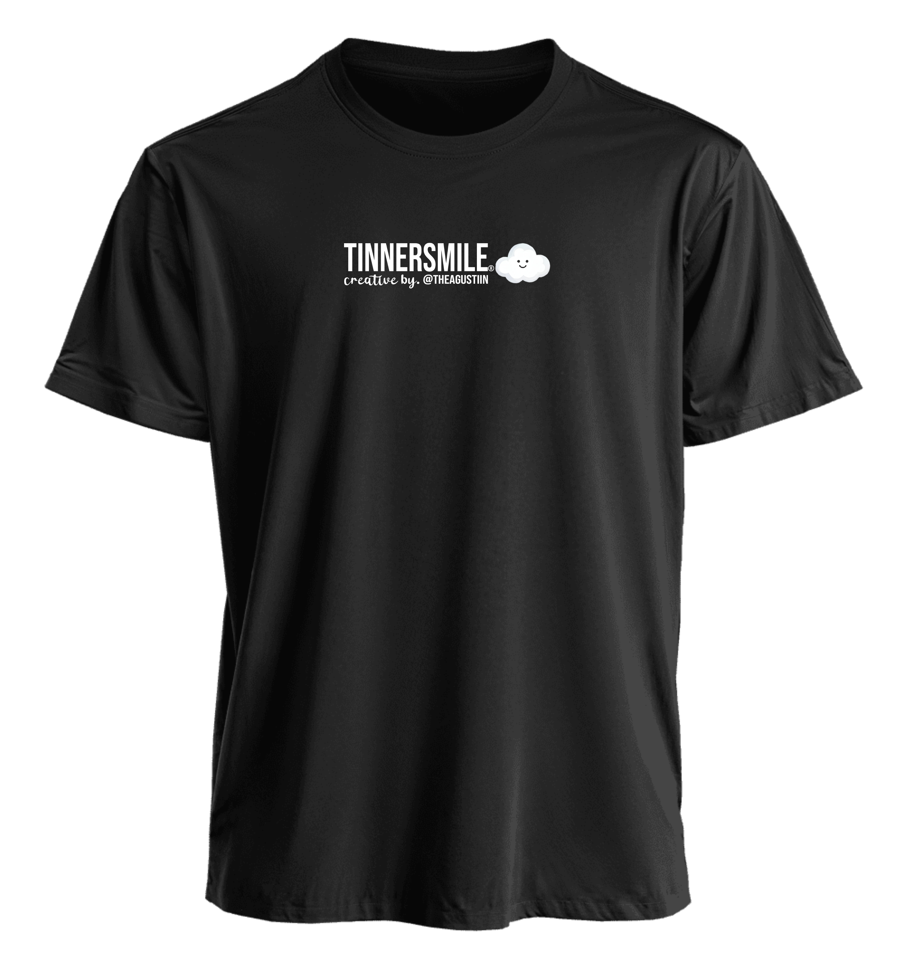 Polera Polo cuello redondo manga corta unisex.