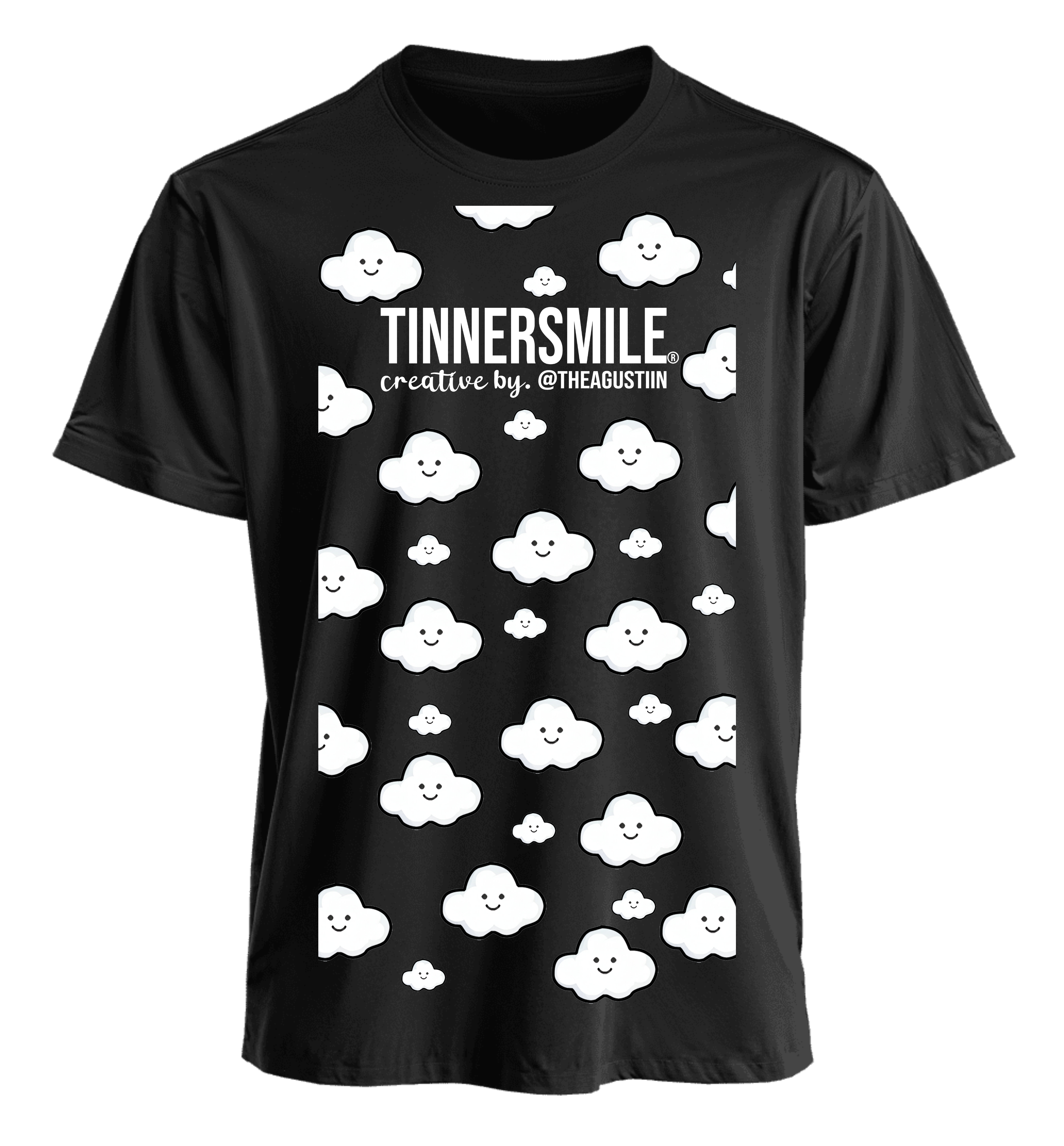 Polera Polo cuello redondo manga corta unisex.