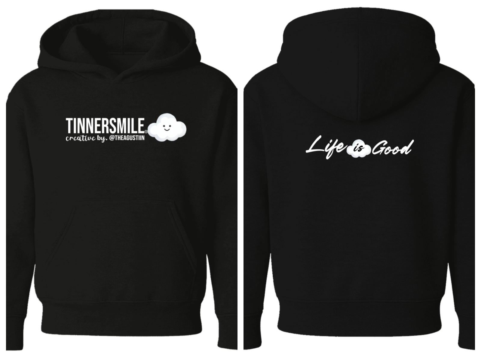 Polerón tipo Canguro niños TINNERSMILE®