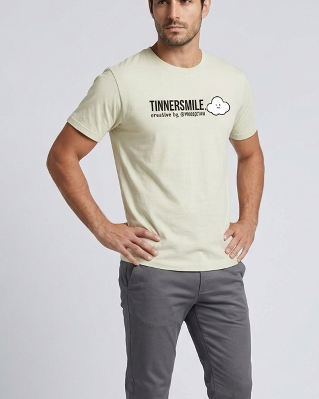 Polera Polo cuello redondo manga corta unisex.