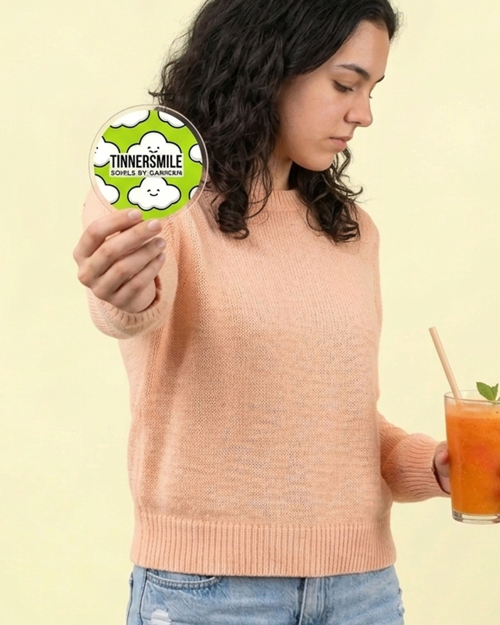 Posavasos con diseño TINNERSMILE® (Pack 5 unidades).