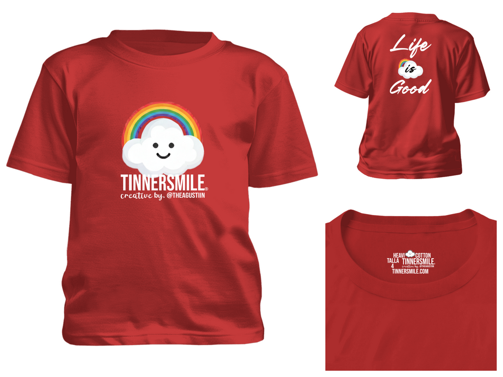 Polera Polo Niño/Niña cuello redondo manga corta.