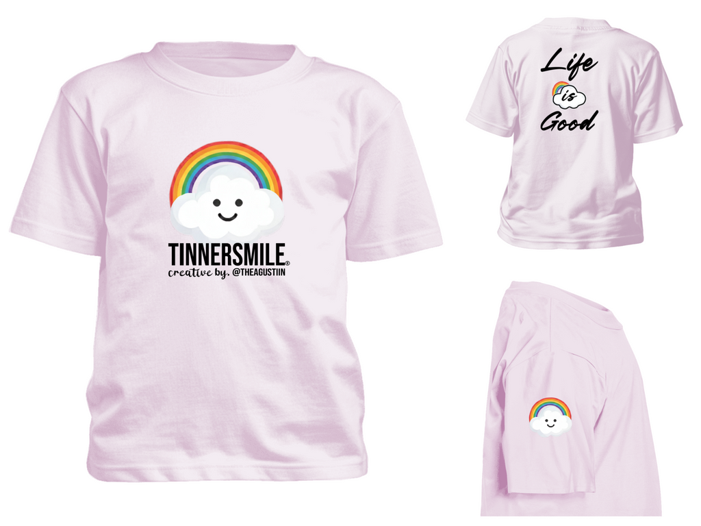 Polera Polo Niño/Niña cuello redondo manga corta.