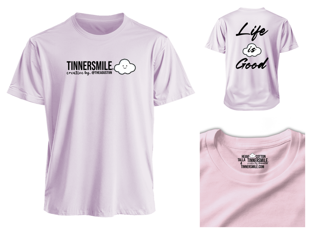 Polera Polo cuello redondo manga corta unisex.