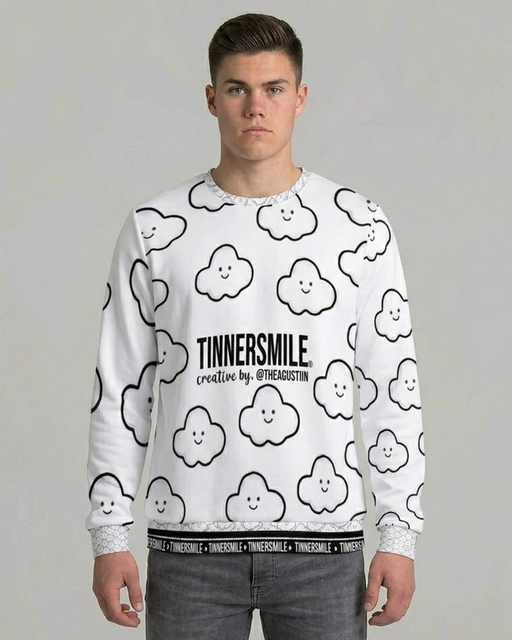 Suéter Unisex FULLPRINTS TINNERSMILE®