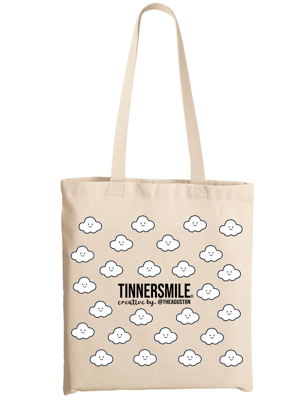Bolsa de genero algodón Totebag TINNERSMILE®