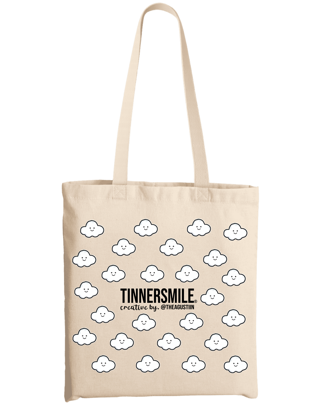 Bolsa de genero algodón Totebag TINNERSMILE®
