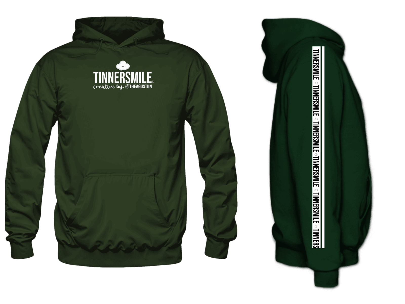 Polerón tipo Canguro hombre TINNERSMILE®