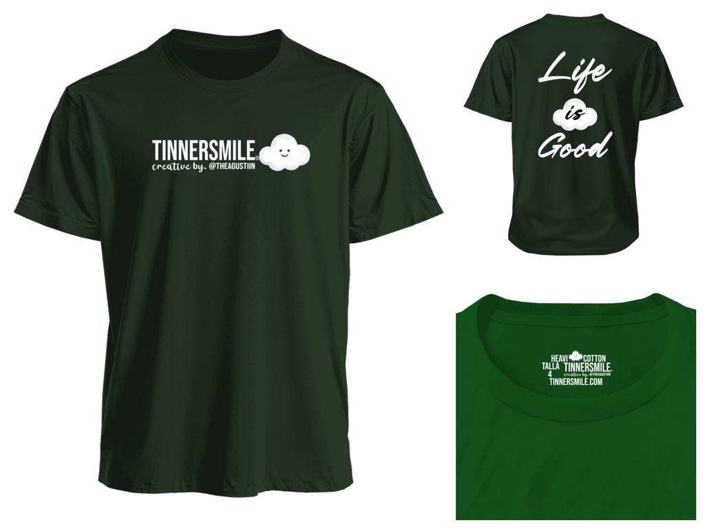 Polera Polo cuello redondo manga corta unisex.