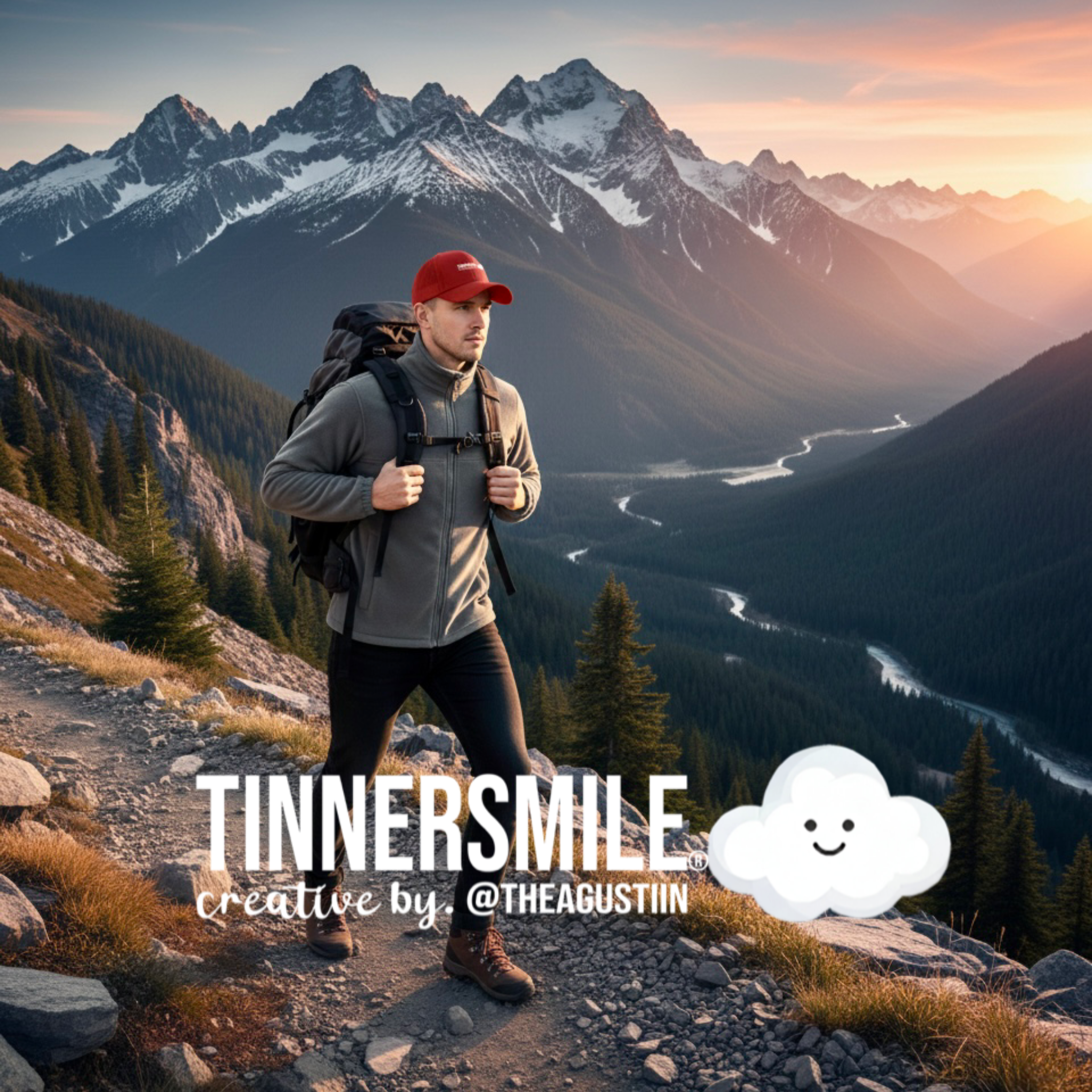 Poleron Polar con cierre TINNERSMILE®