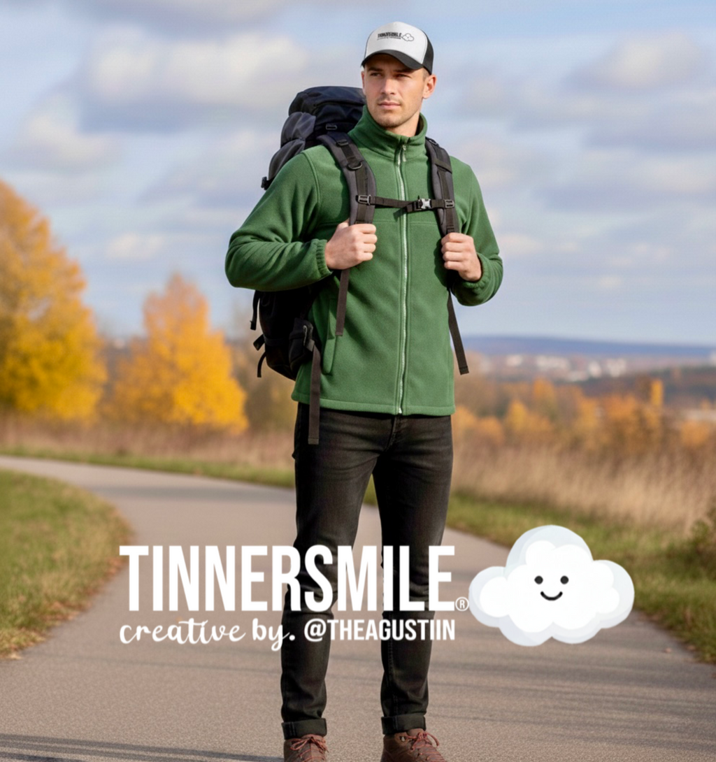 Poleron Polar con cierre TINNERSMILE®