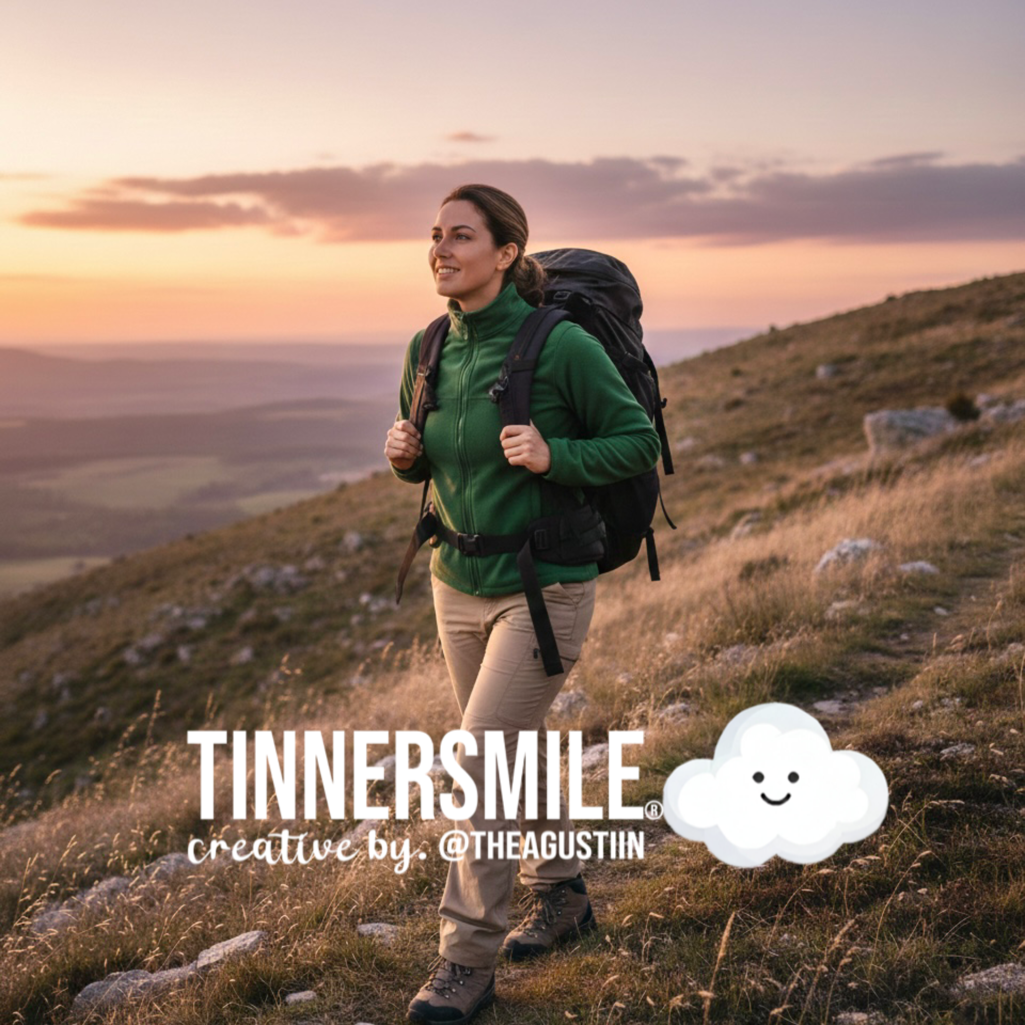 Poleron Polar con cierre TINNERSMILE®